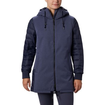 Columbia Ženske Jakne - Boundary Bay Hybrid Tamnoplave | MFRE-15067